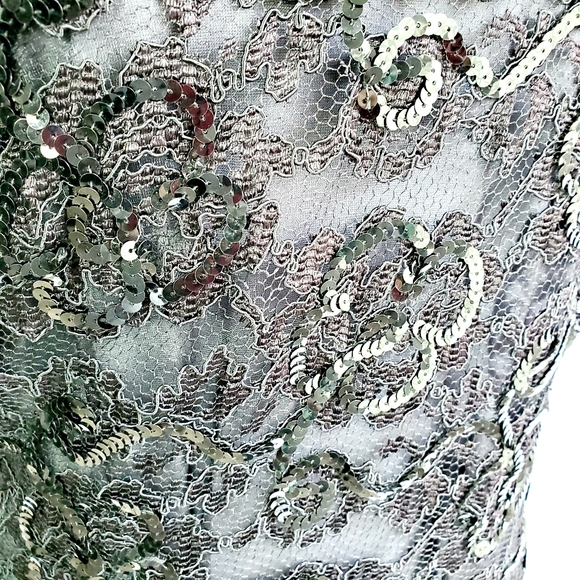 Custom Tailored Black Evening Gown - Picture 4 of 15